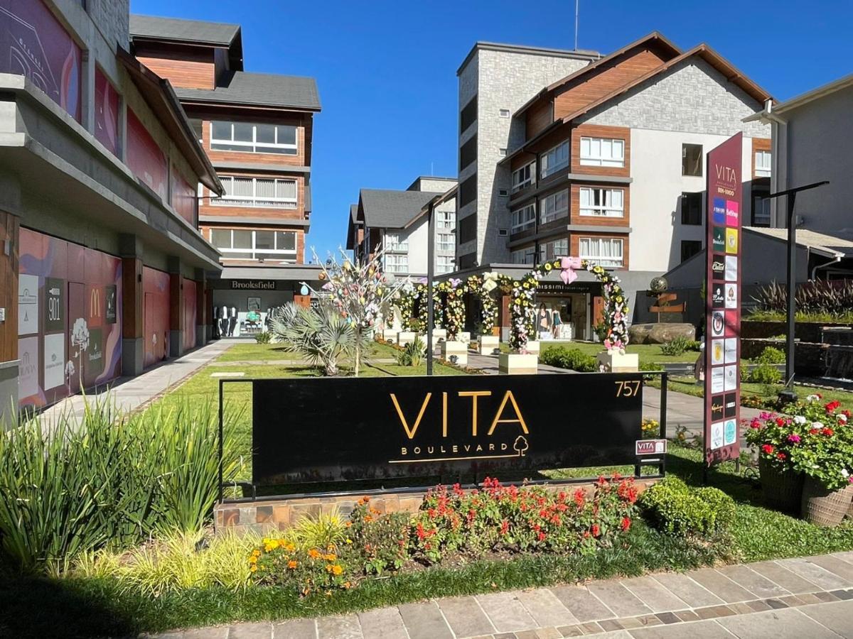 Апартаменты Loft Novo Aconchegante A 500M Da Rua Coberta Грамаду Экстерьер фото