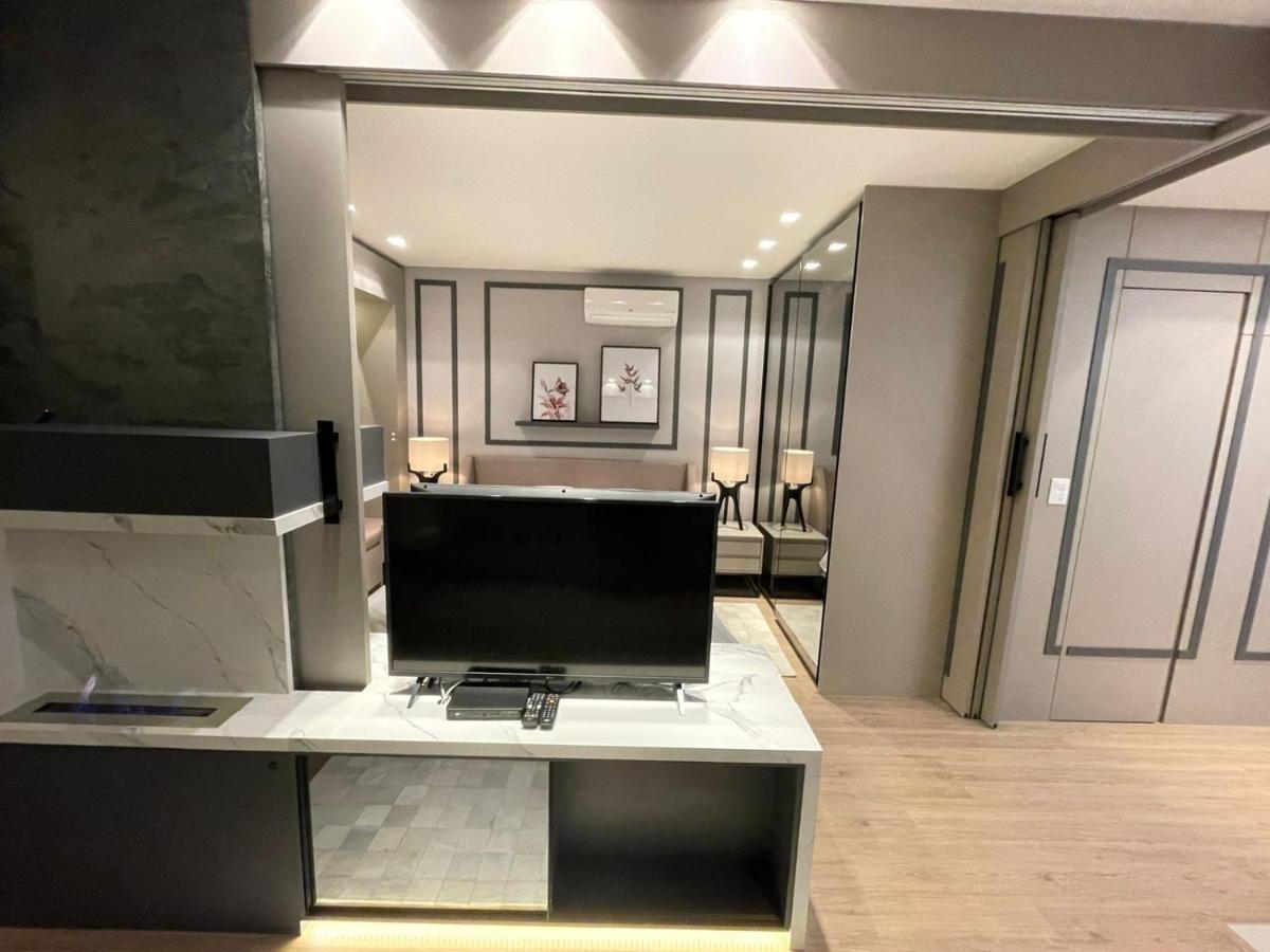 Апартаменты Loft Novo Aconchegante A 500M Da Rua Coberta Грамаду Экстерьер фото