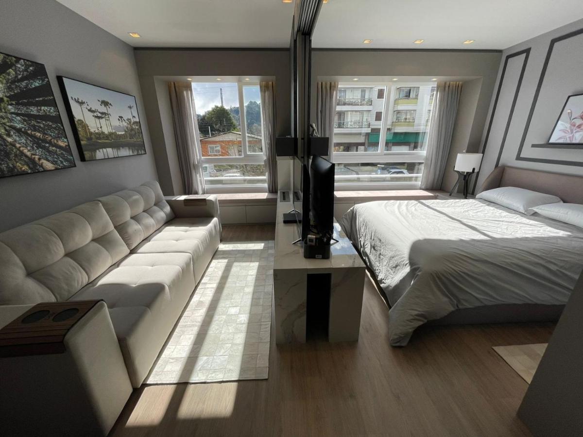 Апартаменты Loft Novo Aconchegante A 500M Da Rua Coberta Грамаду Экстерьер фото
